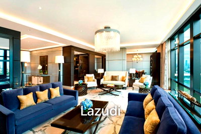 Condos for sale Silom Complex Department Store : 4 Bed 607.08 SQM, The St. Regis Bangkok For Sale with tenant