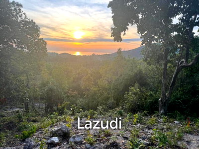 Land for sale : Prime Sea View Land in Srithanu Hills, Koh Phangan