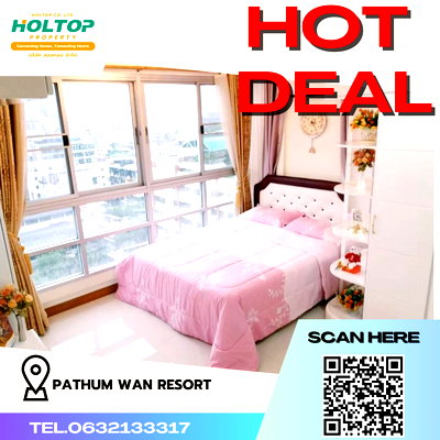 Condos for rent : #R3972 Condo for rent Pathum Wan Resort 