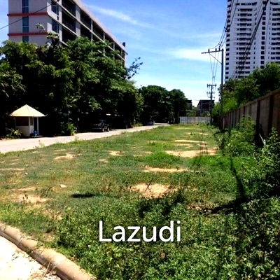 Land for sale Pattaya Sai 2 : 1372 SQ.M Beach Front Land with Project Plan