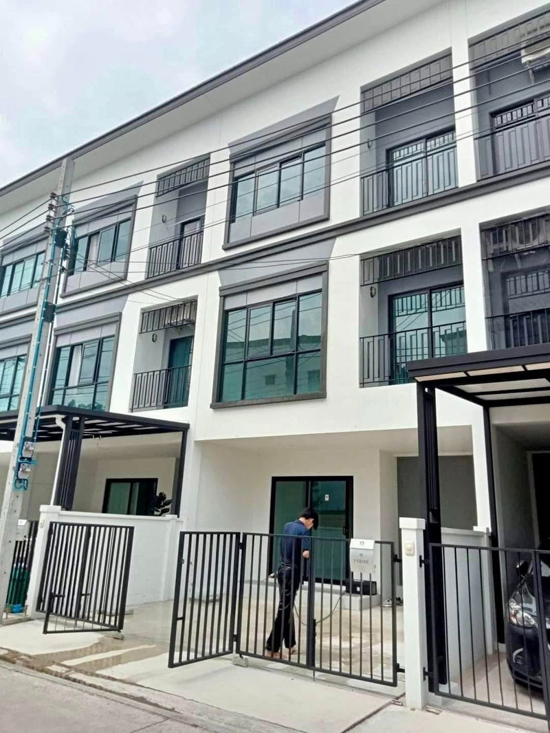 Home office for rent : For rent, fully furnished, nice to live in, Lumpini Town Place, Sukhumvit-Srinakarin (Soi Wat Dan Samrong)