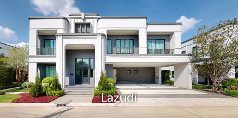 Luxury Detached Home in Setthasiri Wongwaen Chatuchot Bangkok