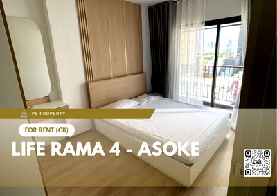 Condos for rent : For rent 📍 Life Rama 4 - Asoke 📍 Near MRT Queen Sirikit Center, complete with furniture and electrical appliances