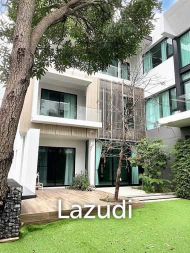 ขายบ้านเดี่ยว 4 ห้องนอน 380 ตร.ม. 102 ตร.ว. นันทวัน พระราม 9 กรุงเทพกรีฑาตัดใหม่