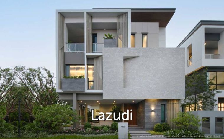 4-bed house for sale, 440 sqm, 102.8 sq wah, THE GENTRY CULTIVAR RAMA 9