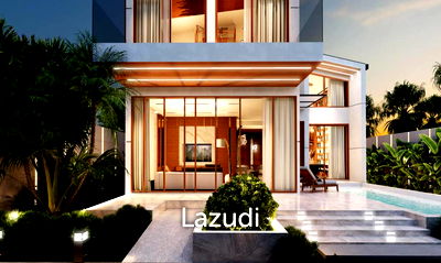 บ้านเดี่ยว ชลบุรี : 5 Bedrooms 6 Bathrooms 420 SQ.M. Atmos Prime Villa