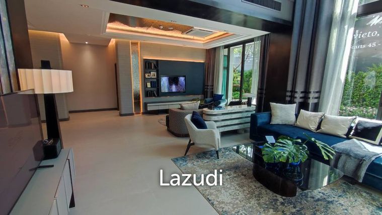5-bed house for sale, 593 sqm, 129 sq wah, Grand Bangkok Boulevard Rama9 - Krungthepkritha
