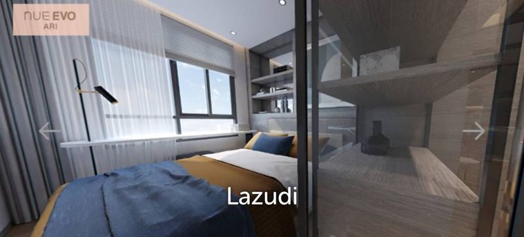 2-bed condo for sale, 45 sqm, Nue Evo Ari