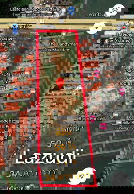 Land for sale Bang Sarey Beach : Land 23724 Sqm. Bang Saray Sattahip