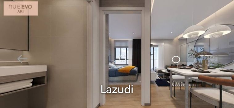2-bed condo for sale, 45 sqm, Nue Evo Ari