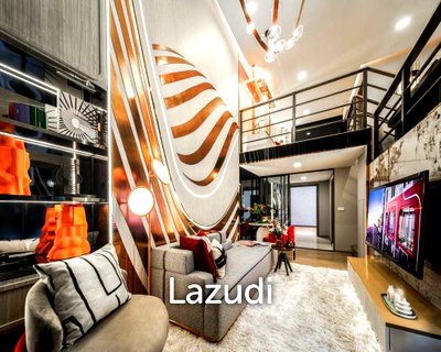 ขายคอนโด : 1 Bed Triplex 1 Bath 45 SQ.M Aspire Huai kwang