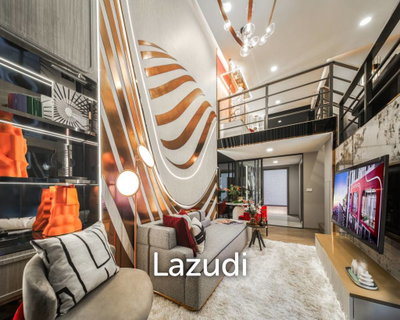 1 Bed Triplex 1 Bath 45 SQ.M Aspire Huai kwang