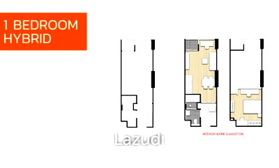 Condos for sale : 1 BedHybrid 1 Bath 46 SQ.M. Culture Thonglor