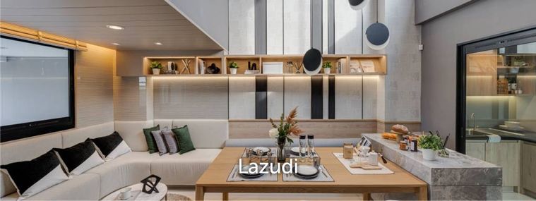 3-bed townhouse for sale, 203 sqm, 43.5 sq wah, Nirvana DEFINE Krungthep Kreetha