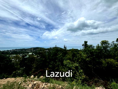 Land for sale Surat Thani : Hilltop Land with Panoramic View in Plai Laem, Koh Samui
