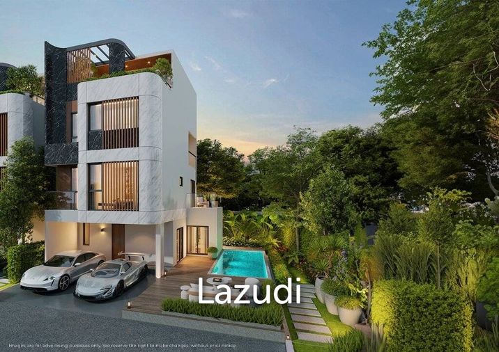 4-bed house for sale, 260 sqm, 28 sq wah, 89 Residence Ratchada - Rama 9