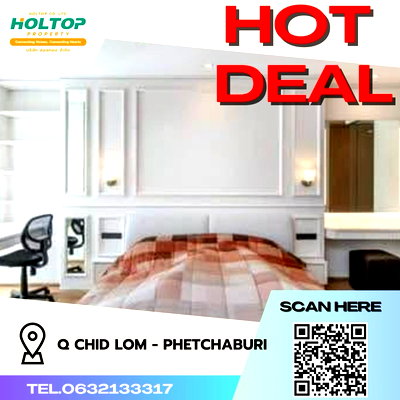 Condos for rent : #Z219 For rent Q Chid Lom - Phetchaburi