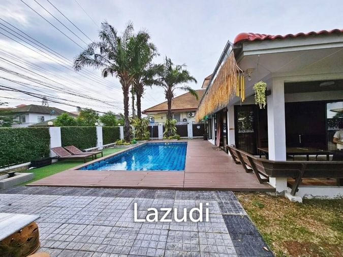4-bed house for sale, 460 sqm, 150 sq wah, Baan Suan Lalana - Suan Luang