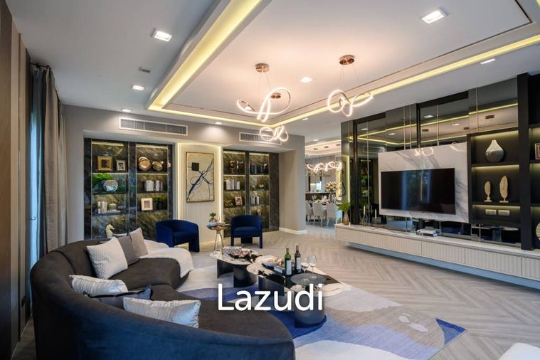 ขายบ้านเดี่ยว 5 ห้องนอน 393 ตร.ม. 150 ตร.ว. เพอร์เฟค มาสเตอร์พีซ พระราม 9 - กรุงเทพกรีฑา