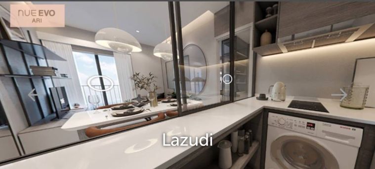 2-bed condo for sale, 45 sqm, Nue Evo Ari