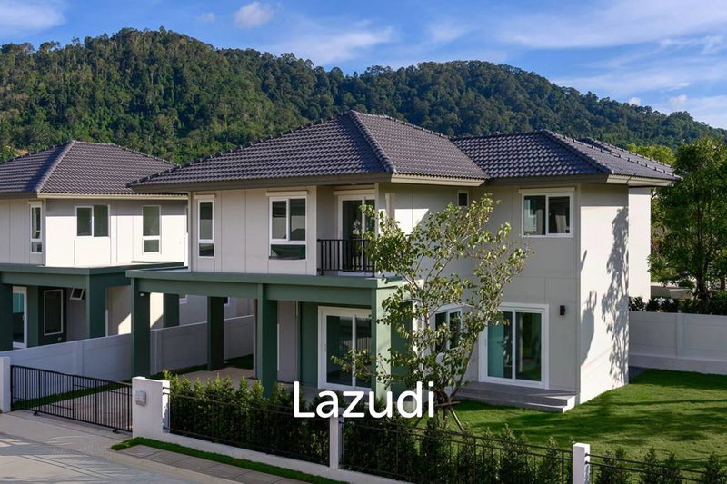 Houses for sale : Newly Completed 4-Bed Saransiri Kohkaew Retreat (with Built-in)