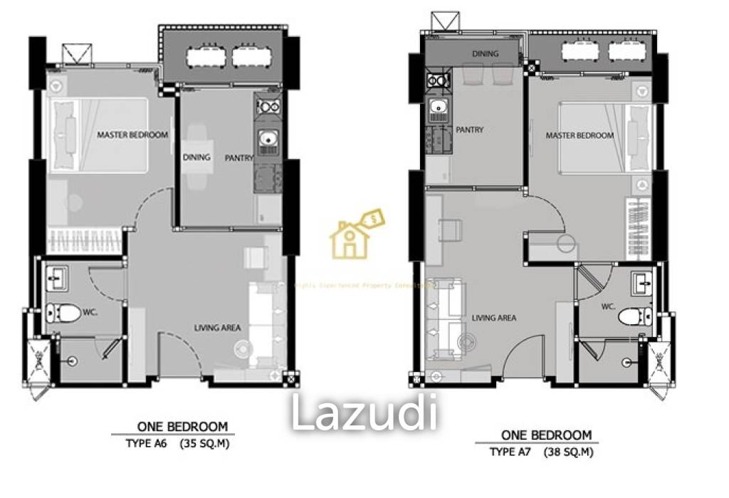 picture 60.58 Sqm 2 Bed 2 Bath Condo for Sale - Rhythm Sathorn - Narathiwas - 17/26