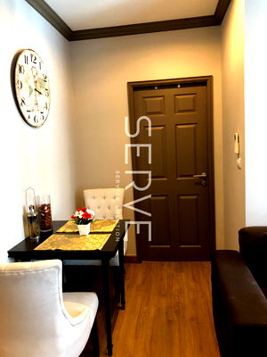 คอนโดให้เช่า :  🔥1นอน ห้องแต่งสวย เฟอร์จัดเต็ม เครื่องใช้ไฟฟ้าครบ ทำเลดีมาก เดินไม่ไกลถึง จุฬา เตรียมอุดม ใกล้ BTS สนามกีฬาแห่งชาติ @ The Reserve Kasemsan 3