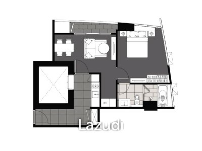 ขายคอนโด : 49.6 ตร.ม.  1 ห้องนอน  1 ห้องน้ำ คอนโดสำหรับ ขายใน คลองตันเหนือ