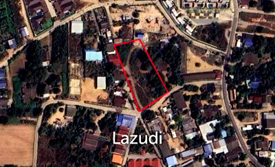 Land for sale Bang Lamung Chonburi : 648 SQ. WAH (2,592 SQ.M.) Land for Sale in Huay Yai