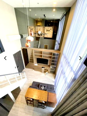 ขายคอนโด : ขาย คอนโด The Line สุขุมวิท 101 Duplex 1 ห้องนอน 44.25 ตรม. ชั้น 21  สภาพใหม่ พร้อมอยู่