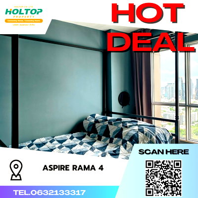 Condos for rent Kluai Nam Thai : #S3675     For Rent Aspire Rama4