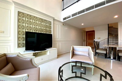 Condos for rent Bangkok : [920021007-253] ✨ Luxury Duplex 2-Bedroom for Rent at Empire Place Sathorn