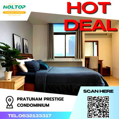 Condos for rent : #Z233 For rent Pratunam Prestige Condominium