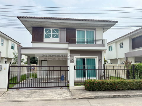 ให้เช่าบ้านเดี่ยว 2ชั้น บ้านสวยๆ เฟอร์นิเจอร์ครบครัน พร้อมเข้าอยู่ได้เลย