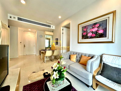 คอนโดให้เช่า : Q Langsuan - Lavish 2 Bedroom Property in Prime Location - BR5895CD