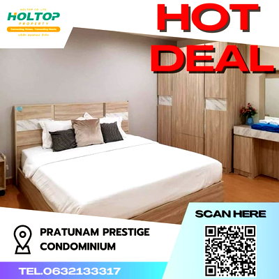 Condos for rent : #Z234 For rent Pratunam Prestige Condominium