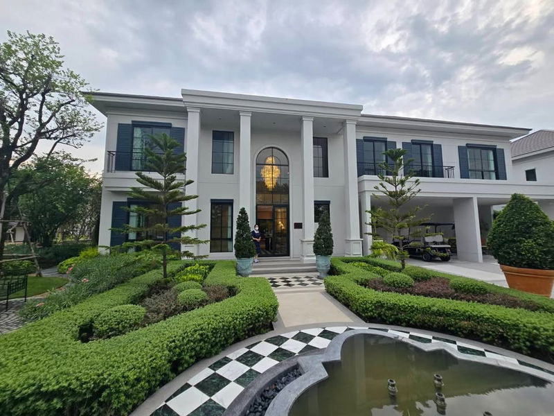 ขายบ้านเดี่ยว : บ้านเดี่ยว เศรษฐสิริ วัชรพล-เทพรักษ์