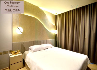 Condos for rent : 🔺Super special!🔺 For Rent Condo ASHTON ASOKE - RAMA 9 Building A, Floor 18,1 bed room, Room size 39.00 sqm