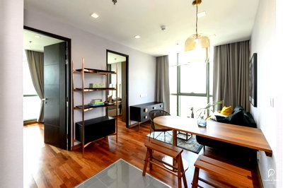 คอนโดให้เช่า : Rent Wish Signature Midtown Siam 2bedroom 47sqm fully furnished 35,000 baht