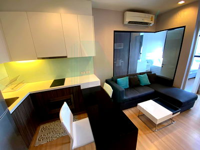 Condos for rent BTS Krung Thon Buri : 📍Special deal!📍 For Rent Condo URBANO ABSOLUTE SATHON - TAKSIN Building 1, Floor 24,1 bed room, Room size 38.00 sqm
