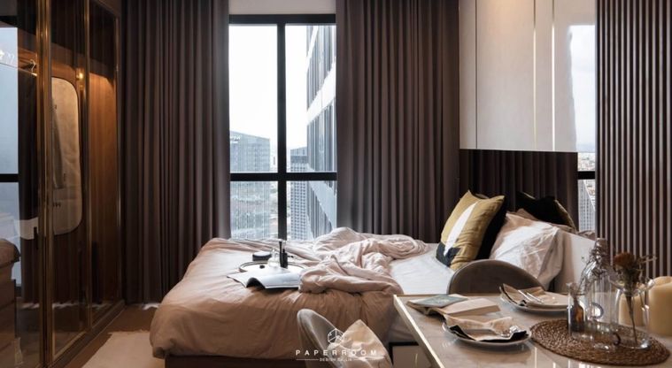 *** Condo for rent : Ashton Chula - Silom  Nice decorated Fully furnished Built-in furniture  near MRT Sam Yan ***