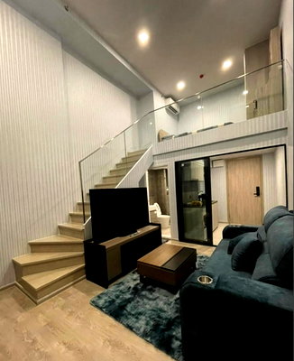 Condos for rent : rent: The Tree Phatthanakan-Ekkamai, Duplex room, beautiful, ready to move in, near Airport Link Ramkhamhaeng. Interested, add Line @841qqlnr