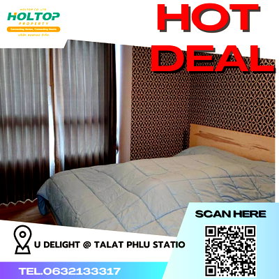 Condos for rent : #R4007   Condo for rent U Delight @ Talat Phlu Station
