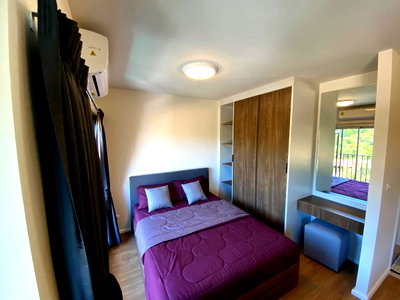 Condos for rent : Dcondo fully furnished, only 7,000 baht, first pay 21,000 baht