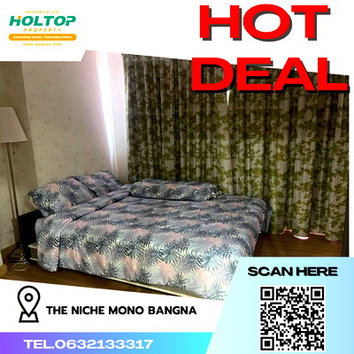 Condos for rent : #R4035  Condo for rent The Niche MONO Bangna