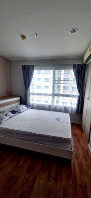 คอนโดให้เช่า : P ให้เช่าคอนโด ลุมพินี วิลล์ นครอินทร์ - ริเวอร์วิว มีเฟอร์+เครื่องใช้ไฟฟ้าครบ