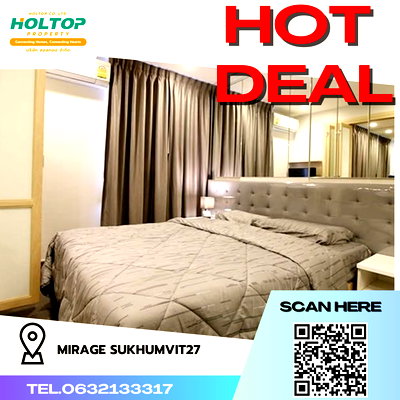 Condos for rent Sukumvit 27 : #R4034 Condo for rent Mirage Sukhumvit27