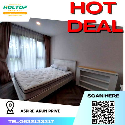 Condos for rent Central Pinklao : #R4047 Condo for rent Aspire Arun Privé