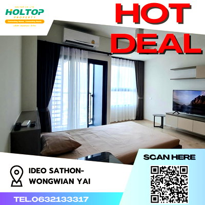 Condos for rent : #Z324 Condo for rent Ideo Sathon-Wongwian Yai