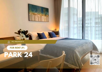 Condos for rent : For rent ✨ Park 24 ✨ Near BTS Phrom Phong, fully furnished and equipped with appliances